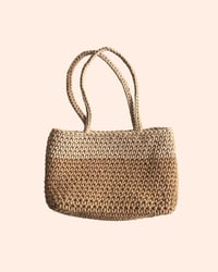 Image 1 of Crochet Minimalist Tote Bag