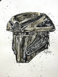 Image 1 of  Original 6x8 Jod Helmet Skeleton Crew Star Wars  