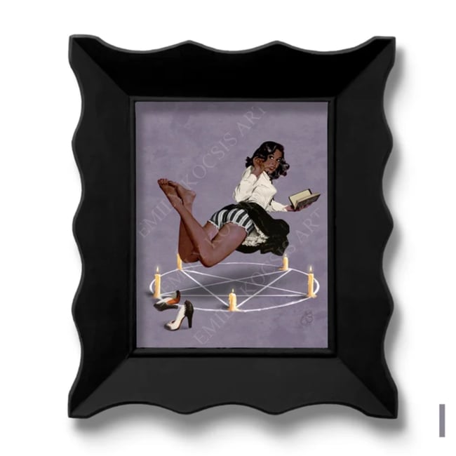 Retro Art Print // ‘Levatatin’ With Satan’