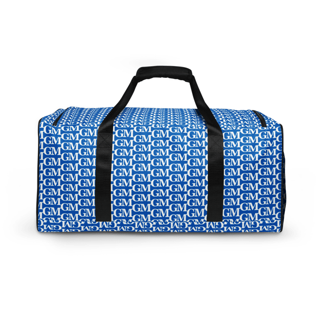 Blue Gm Duffle bag