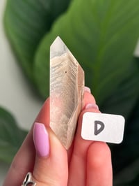 Image 4 of HALF POLISHED RAINBOW GARDEN QUARTZ FREEFORMS -BRAZIL-