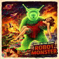 Image 1 of The Robot Monster (1953) Glow-In-The-Dark Toy Figure