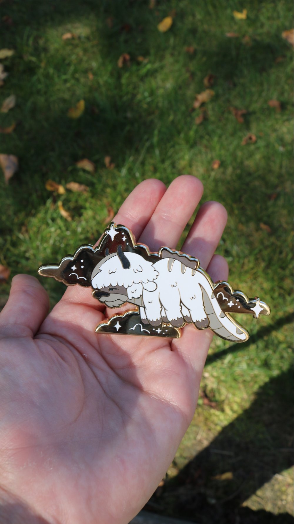 Image of Flying Bison Hard Enamel Pin ATLA 