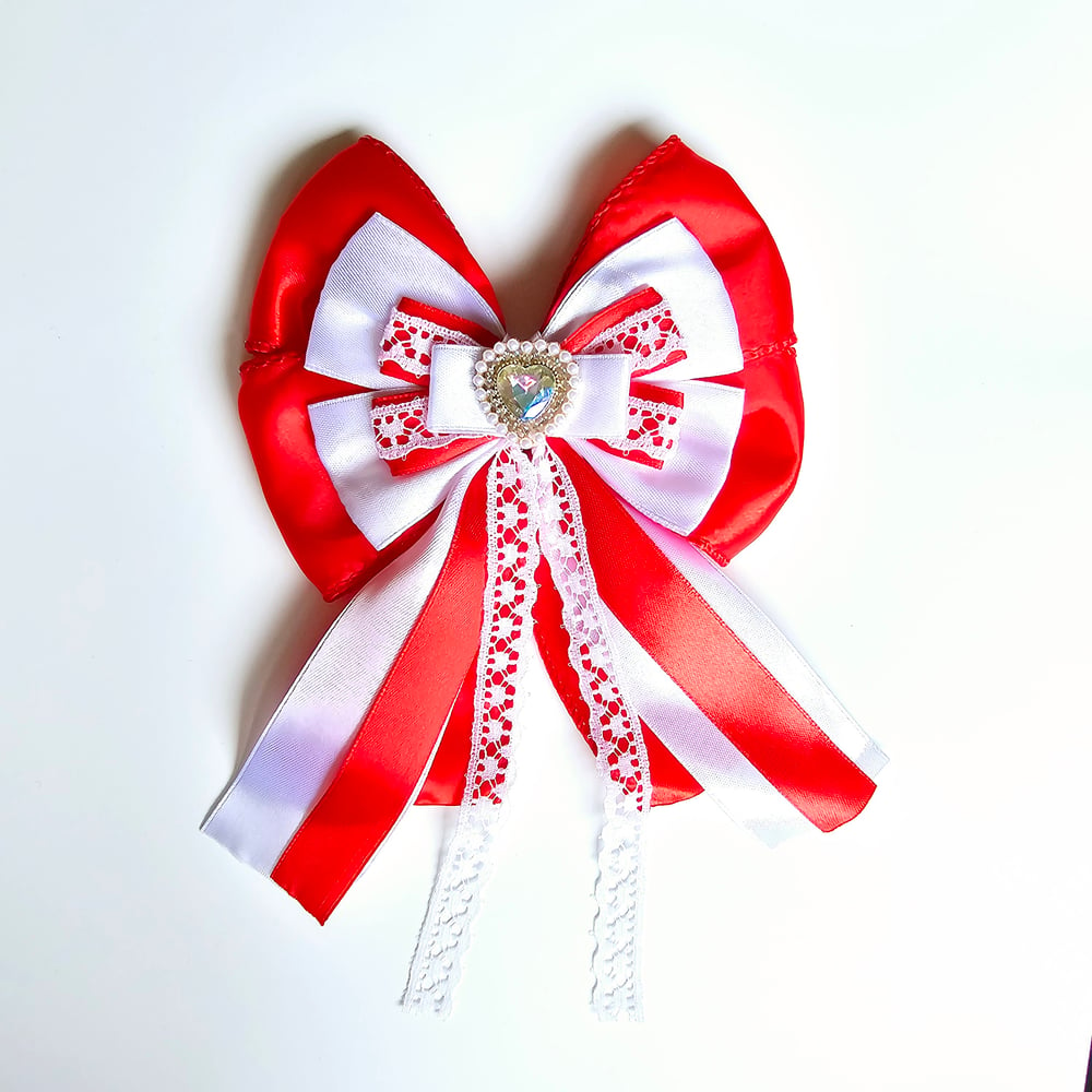 Image of 'Candy Apple' Lightstick Bow