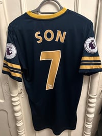 Image 9 of Tottenham Hotspur “SON 7” 2016/17 Away Shirt + PL patches (M)