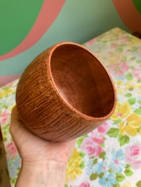 Image 3 of carved shino vase