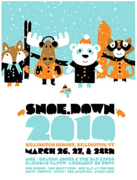 Image 1 of moe. Snoe Down Festival 2010 Silkscreen Poster