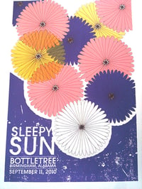 Image 1 of Sleepy Sun Silkscreen Rock Gig Poster