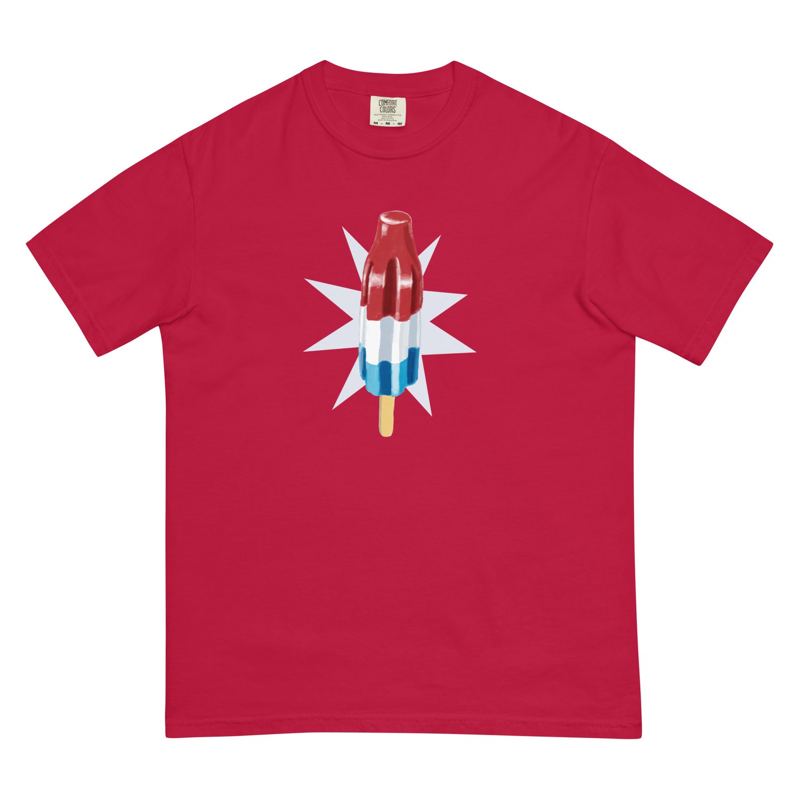 BOMB POP - Men's garment-dyed heavyweight t-shirt | citiesbytheslice
