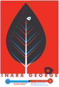 Image 1 of Inara George Screen Printed Rock Show Poster