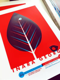 Image 4 of Inara George Screen Printed Rock Show Poster