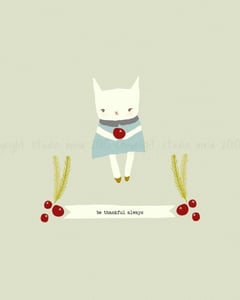 Image of 'Be Thankful Always' Print