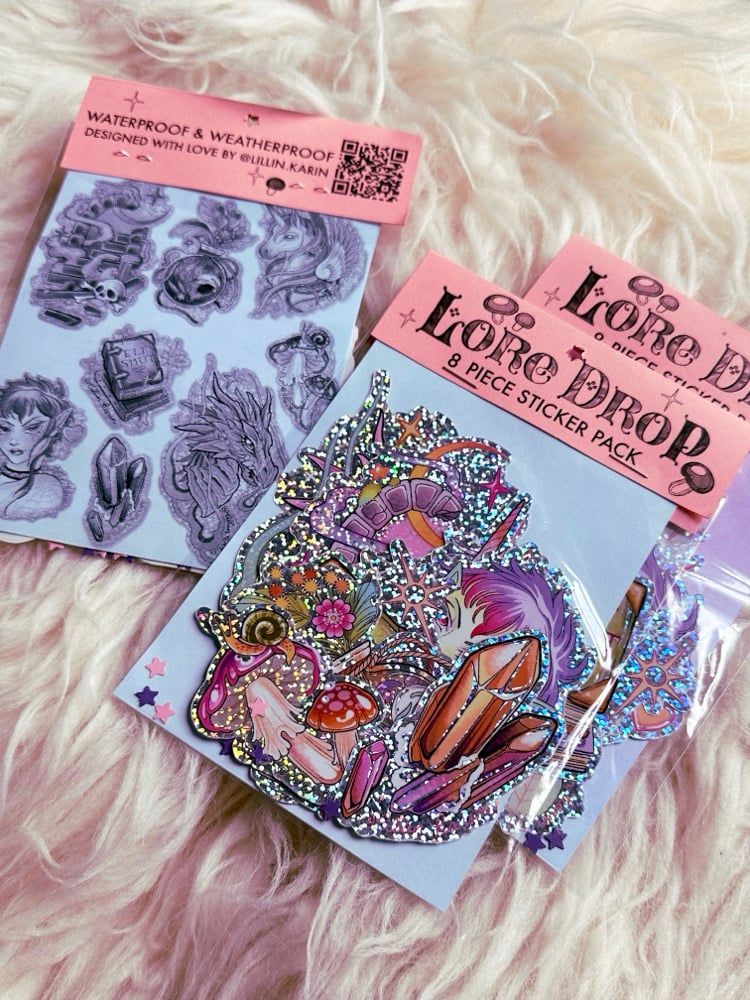 Lore Drop Sticker Pack