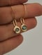 Image of 9k gold Turmalin Ohrringe