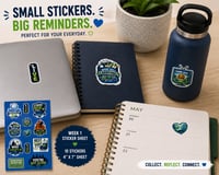 Image 2 of 💙 Checking In On Him – Week 1 Sticker Sheet