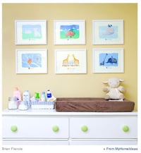 Image 4 of U is for Unicorn Alphabet Nursery Print