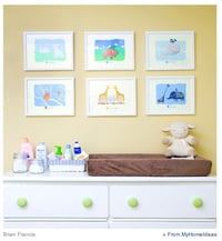 Image 4 of T is for Turtle Alphabet Nursery Print