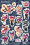Image of TADC Sticker sheets
