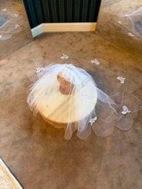 Image 13 of 1960s Veil Headpiece
