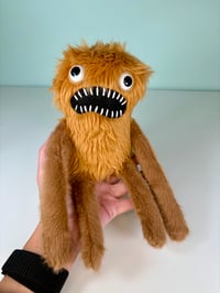 Image 3 of Weighted Yelling Monster - Tan or Mint