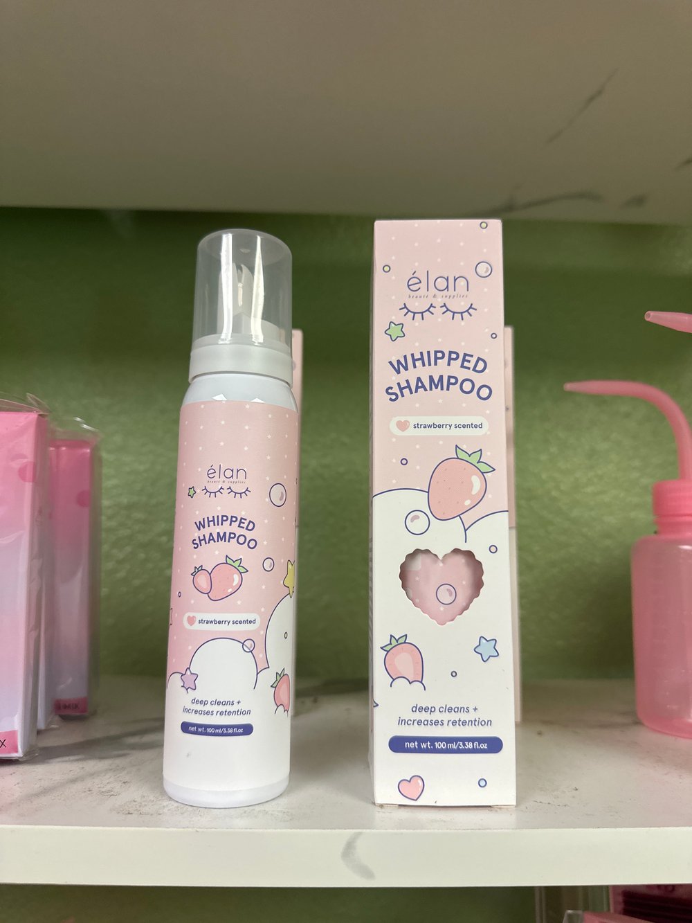 Image of Strawberry whipped shampoo