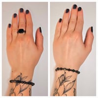 Image 2 of The Black and White Magnetic Ring Collection