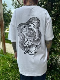 Image 1 of Snake Tee (white)