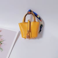 Image 9 of Mini Bag Pendant Car Keychain Hanging Accessory Zero Wallet Creative Portable Bracelet Bluetooth Ear