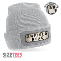 Image 4 of Beanie Hat No Bobble - Anfield Road Sign