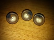 Image of Tortoise Shell Style Handmade Button Ring