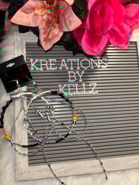 Image 5 of Silver Lining Large Hoops