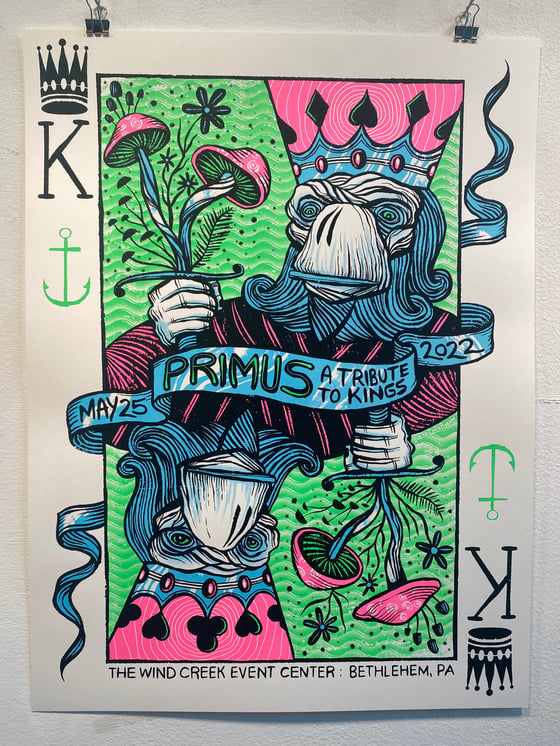 Image of PRIMUS : MUSHROOM KING FREAK OUT VARIANT : BETHLEHEM 