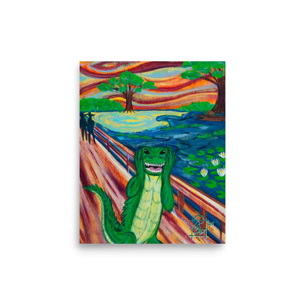 “The Bellow” fine art matte print kostarkustoms23