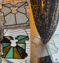 Image 5 of Stained glass big bread clip suncatcher