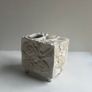 Image of Leathwood Box Vase (4232)