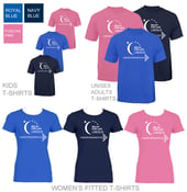 Image of T-Shirts: Under 5's - Kids & Adults - Women's Fitted (Fairtrade)