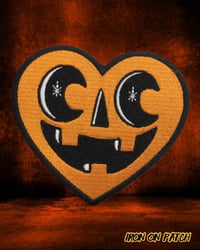 Moon Eyes Heartkin Iron on Patch