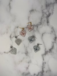 Image 2 of Diamond Dangles