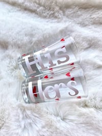 Image 1 of Matching Couples Shot Glasses 