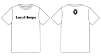 LocalHoops Bold Tee - White/Black