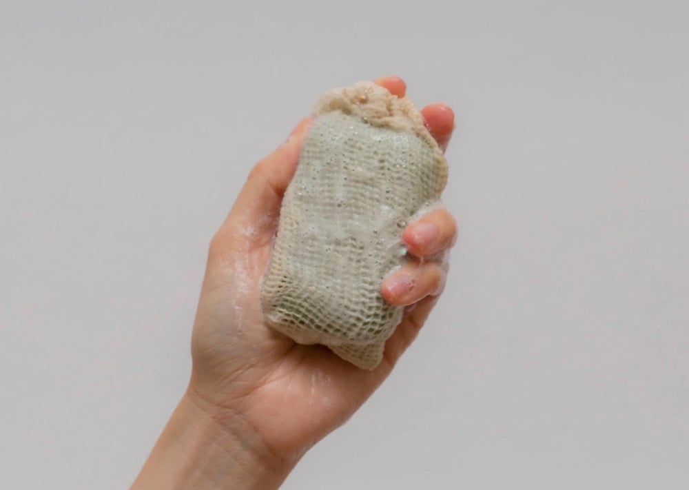 Image of Sisal Exfoliating Soap Pouch