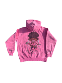 Image 4 of LGM Zip Up Hoodie - Pink (Female)