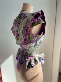 Image 9 of CORSET ESTAMPADO FLORES VINTAGE