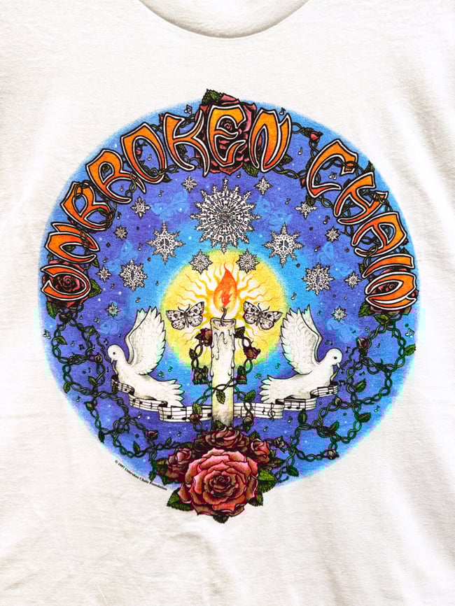 Phil Lesh 1997 Unbroken Chain T-Shirt - Size XL