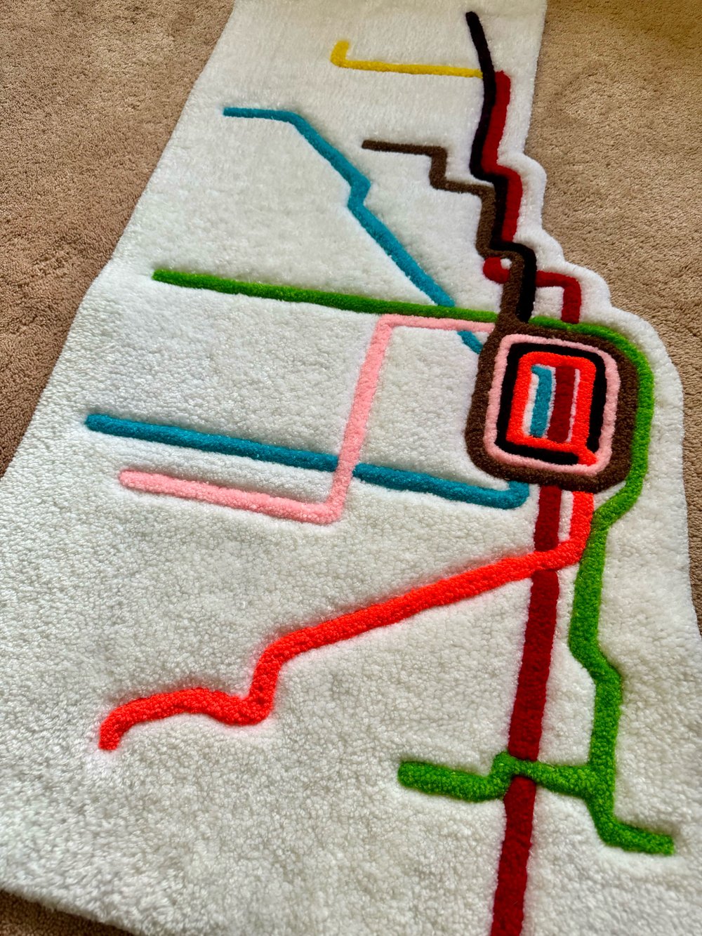 Image of Chicago CTA Rug