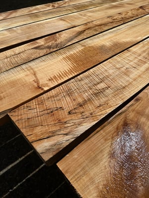 8/4 figured maple