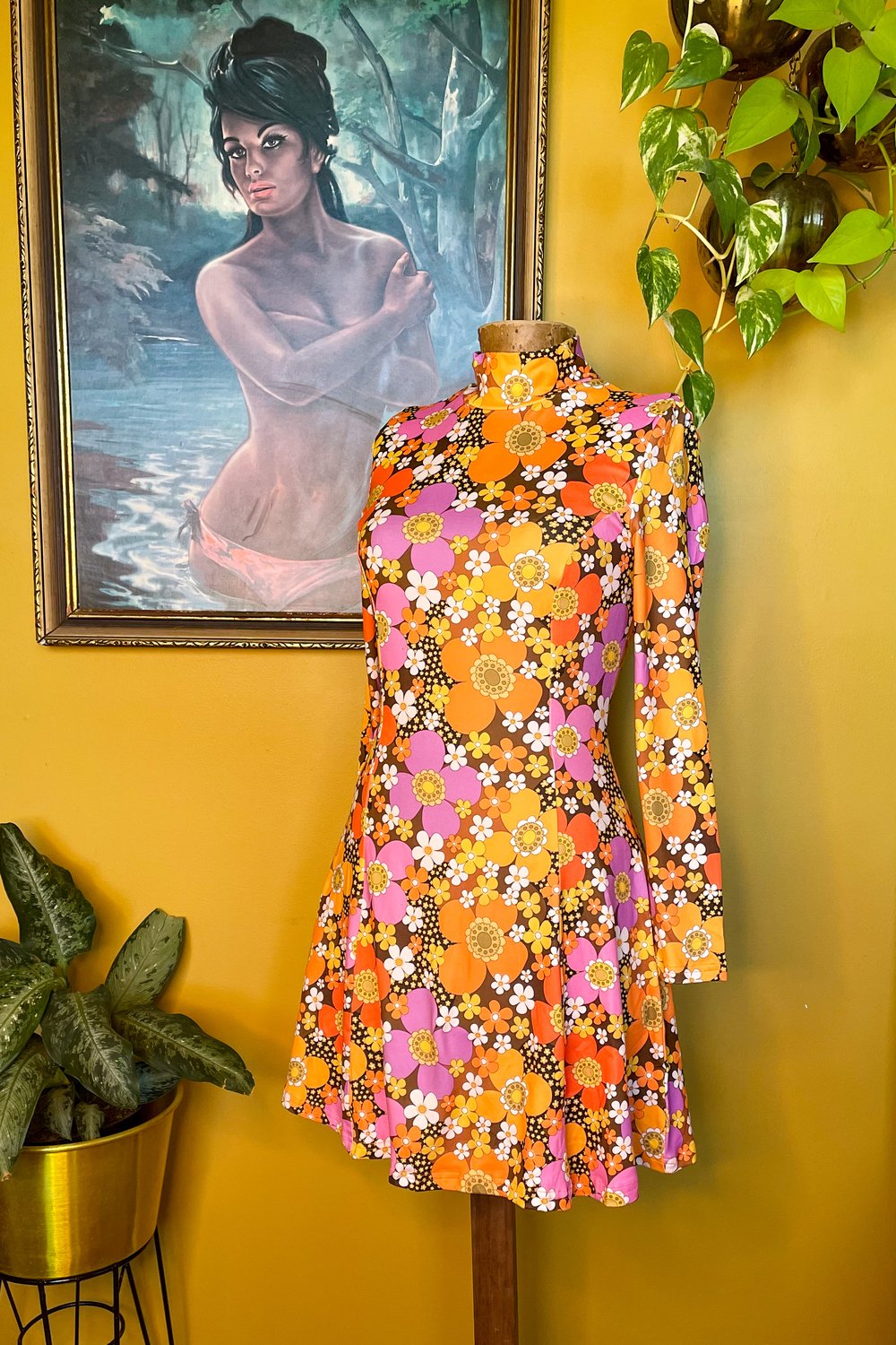 Twiggy Mini In Get Back Print