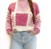 Bubblegum Princess Crop Sweater