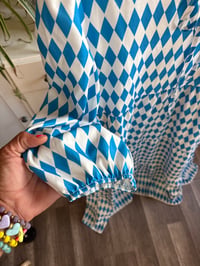 Image 3 of Blue and white dress 