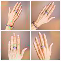 Image 3 of Antique Turquoise Magnetic Ring Collection